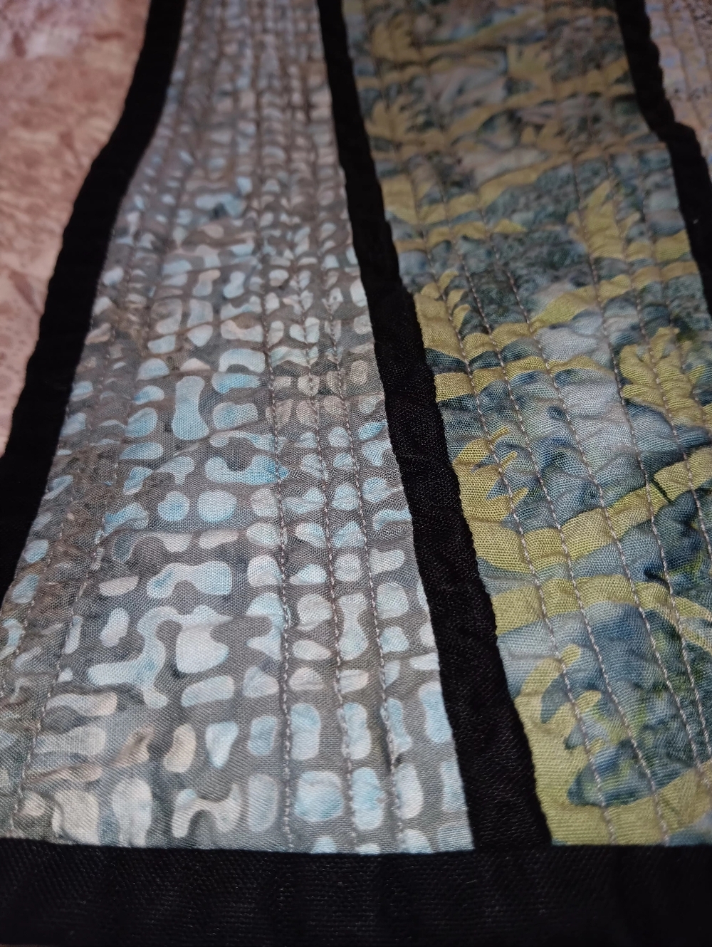 Patchwork Table Runner 34"×11" - Picture 4 of 7